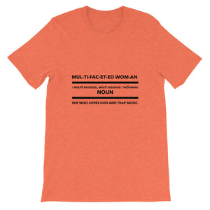 Multifaceted Woman Short-Sleeve Unisex T-Shirt