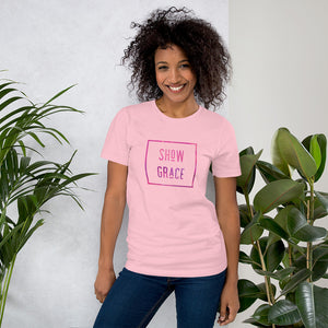 Grace Pink Short-Sleeve Unisex T-Shirt