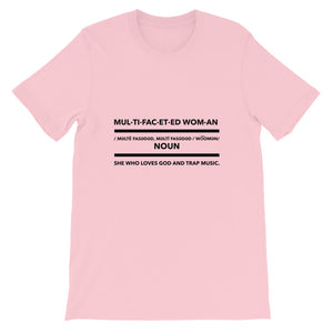 Multifaceted Woman Short-Sleeve Unisex T-Shirt