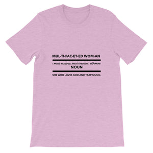 Multifaceted Woman Short-Sleeve Unisex T-Shirt