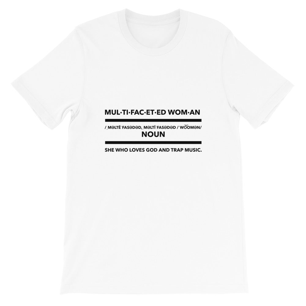 Multifaceted Woman Short-Sleeve Unisex T-Shirt