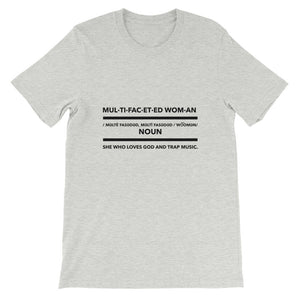 Multifaceted Woman Short-Sleeve Unisex T-Shirt