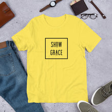 Load image into Gallery viewer, Grace Black Short-Sleeve Unisex T-Shirt