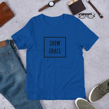 Load image into Gallery viewer, Grace Black Short-Sleeve Unisex T-Shirt