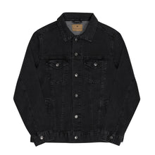 Load image into Gallery viewer, Licensed to Sell Unisex Black Denim Jacket