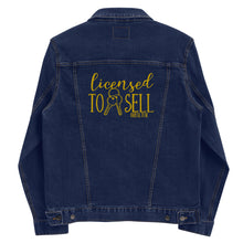 Load image into Gallery viewer, Licensed to Sell Unisex Denim Jacket