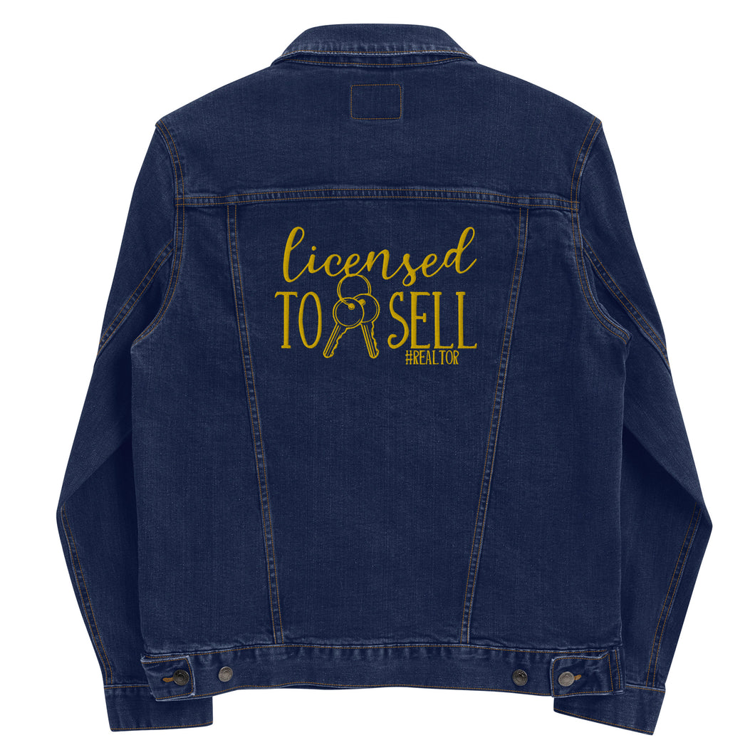 Licensed to Sell Unisex Denim Jacket